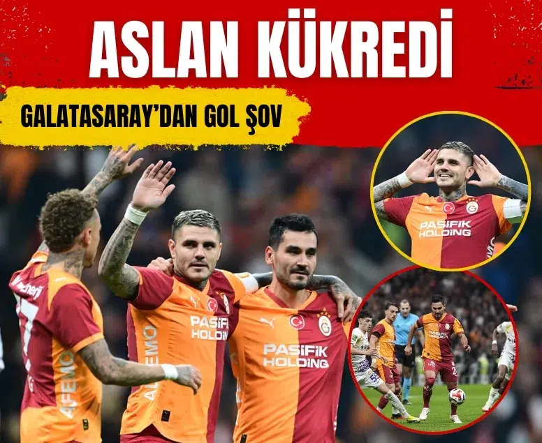 Trendyol Süper Lig’de oynanan Galatasaray - Eyüpspor maçının golleri ve özeti
