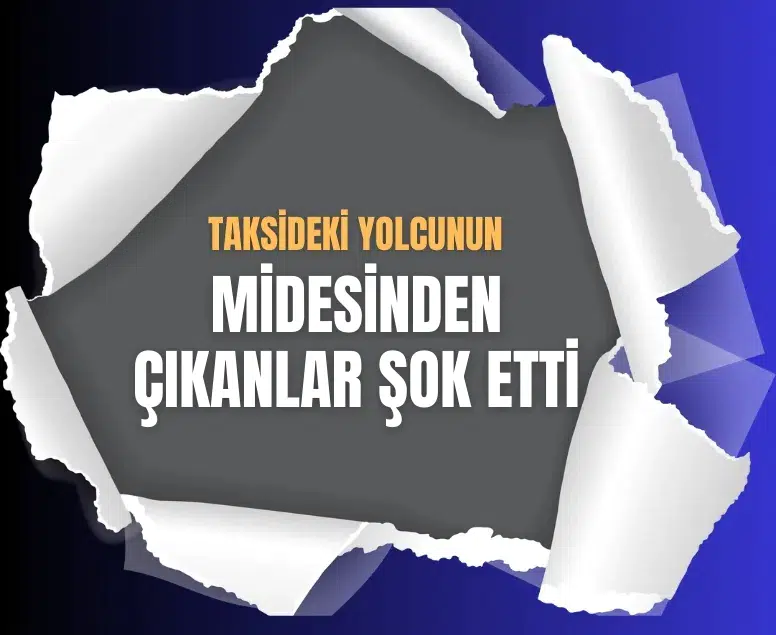 Midelerinden 1 kilo 70 gram metamfetamin çıktı