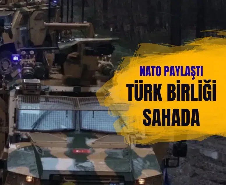 NATO sosyal medyasında Türk askerlerinin tatbikat görüntüleri