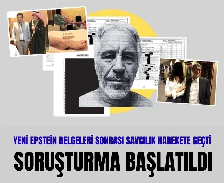 Ankara Cumhuriyet Başsavcılığı Epstein belgeleriyle ilgili soruşturma başlattı