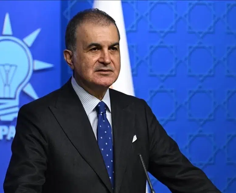 Ömer Çelik’ten sert mesaj 'İsrail’in o topraklarda egemenliği yok'