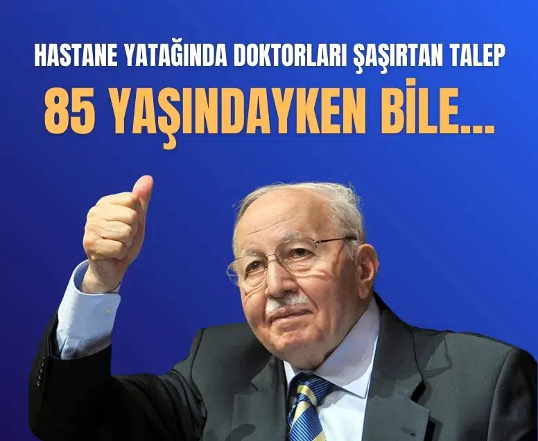 Necmettin Erbakan hastanedeyken doktorları şaşırttı