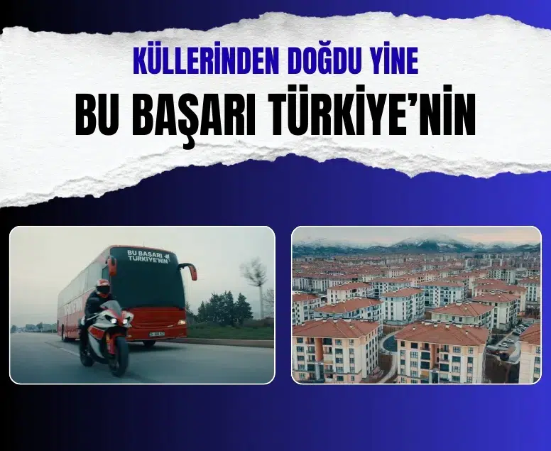 Murat Kurum paylaştı! 'Bu Başarı Türkiye’nin' filmi deprem bölgesindeki konutları anlatıyor