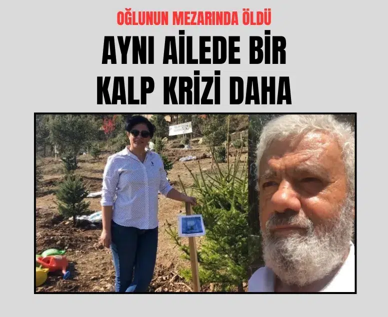 Anne oğlunun mezarında hayatını kaybetti, dede yoğun bakımda