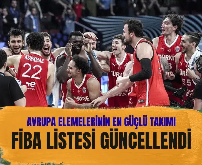 FIBA 2027 Avrupa elemeleri güç listesinde Türkiye ilk sırada