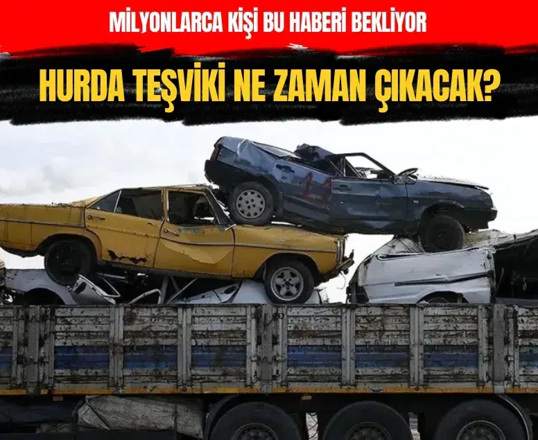 Hurda Teşviki 2026’da çıkar mı, kabul edildi mi? TBMM’de son durum ve ÖTV indirimi detayları