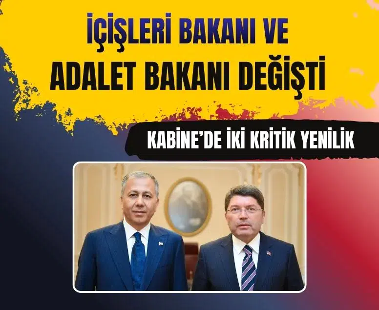 Adalet ve İçişleri Bakanlıklarında yeni atamalar yapıldı