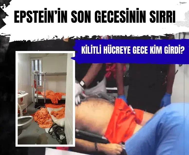 Jeffrey Epstein’in hücresine o gece kim girdi? Gömülen iki kız iddiası ne, turuncu ışık ne anlama geliyor?