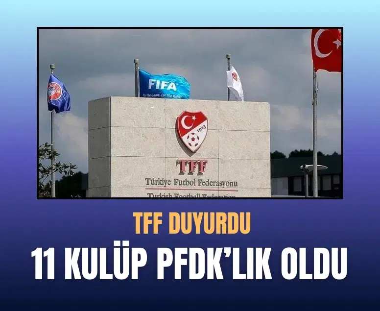 Süper Lig ve 1. Lig’den 16 Kulüp PFDK’ye sevk edildi