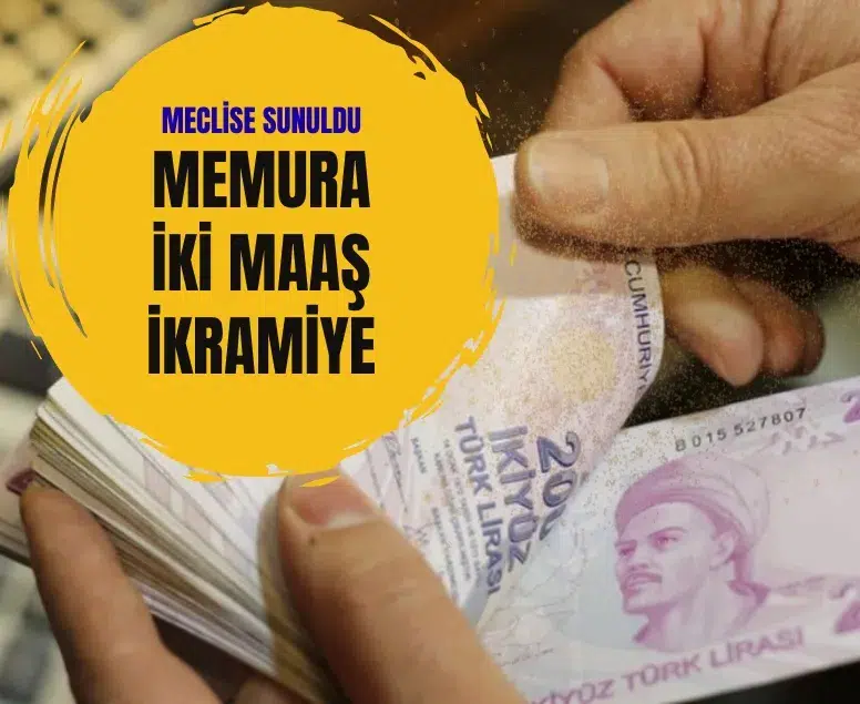 Memurlar için yılda iki kez tatil ikramiyesi önerisi