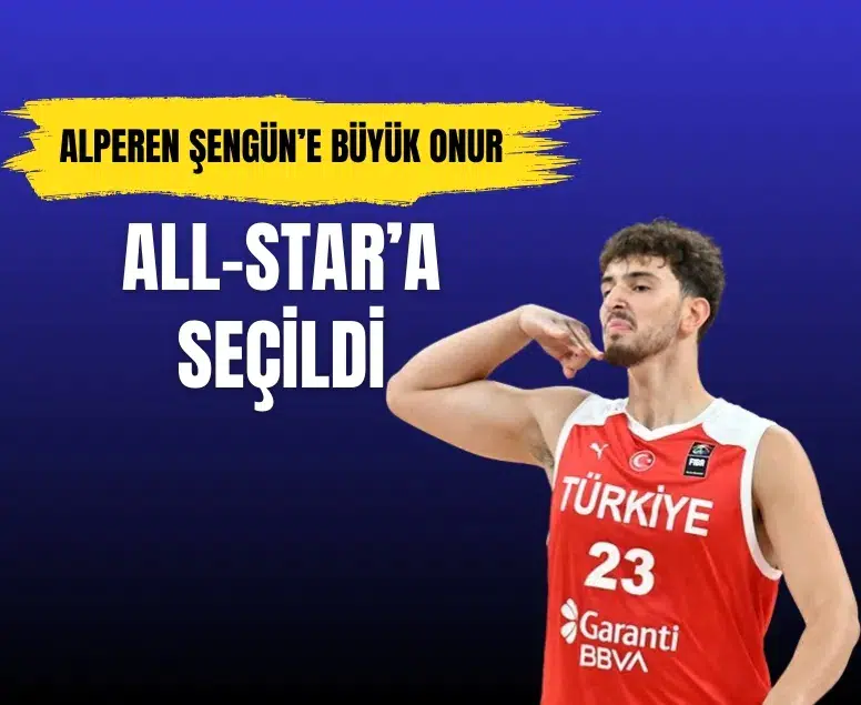 Milli gurur! Alperen Şengün All-Star’a seçildi