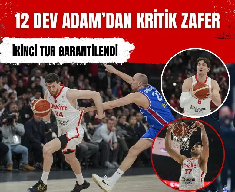 12 Dev Adam’dan Sırbistan’a 94 sayılık şov