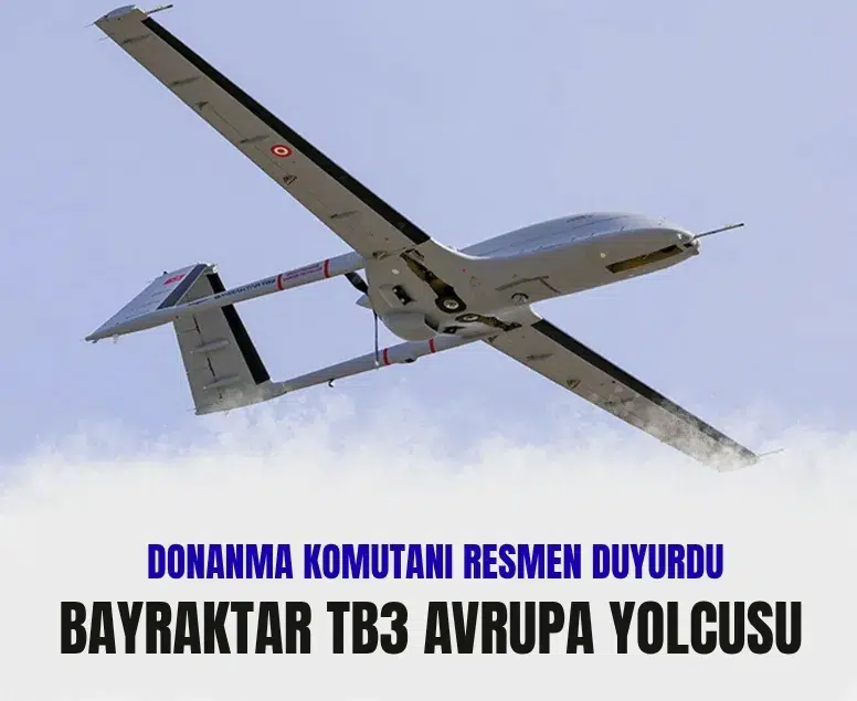 İtalya donanması Bayraktar TB3’ü uçak gemisine entegre etmeyi planlıyor