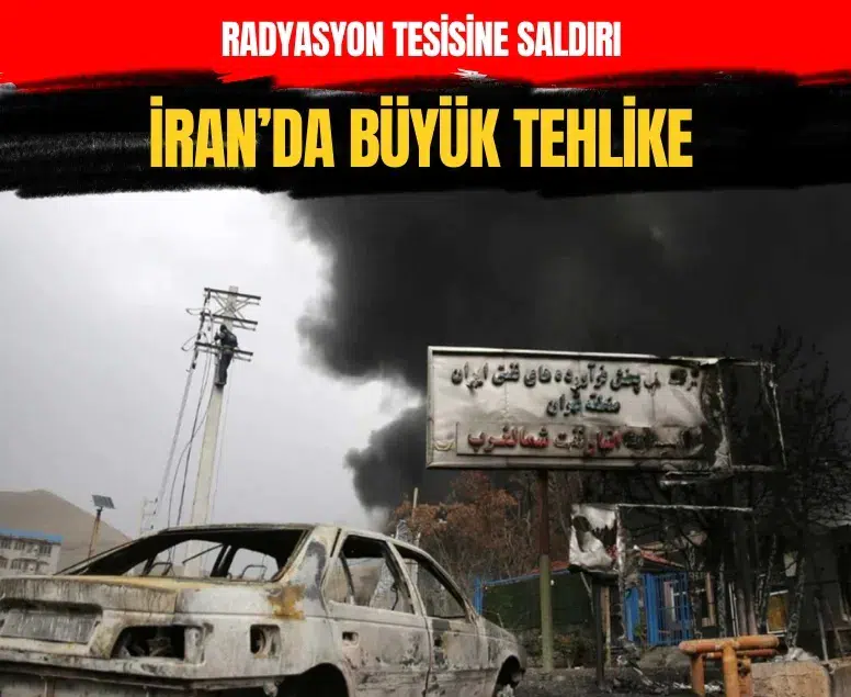 İran’daki radyasyon tesisi saldırısında hasar
