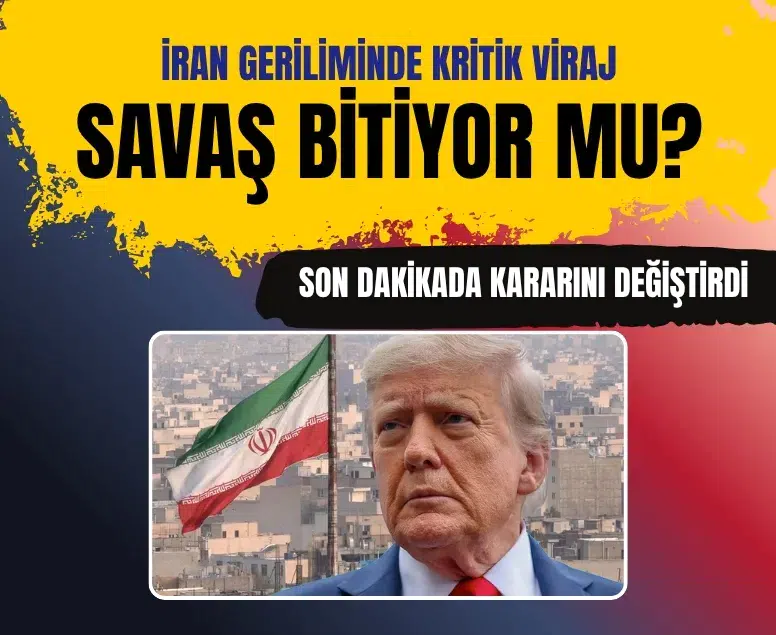 ABD İran geriliminde kritik viraj: Trump planı durdurdu