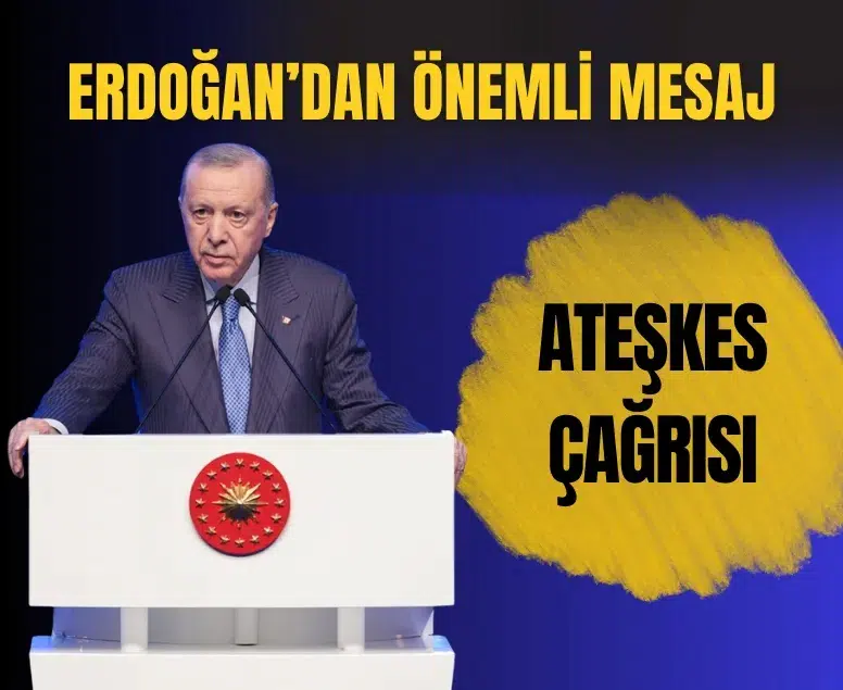 Cumhurbaşkanı Erdoğan’dan İran halkına başsağlığı ve ateşkes çağrısı