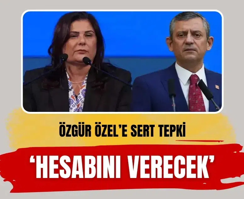 Özlem Çerçioğlu, Özgür Özel’in ifadelerine karşı harekete geçti