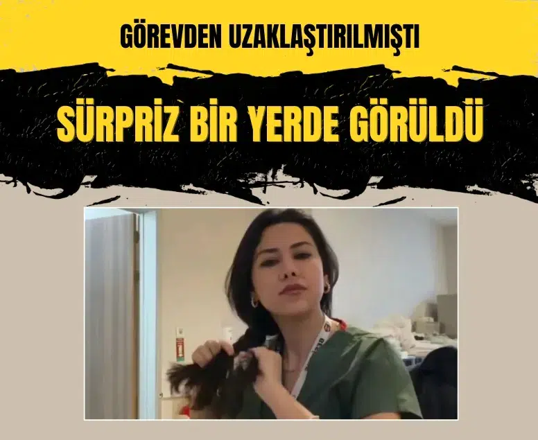 Saç örme videosuyla gündem olmuştu: Eski hemşire Amedspor tribününde ortaya çıktı