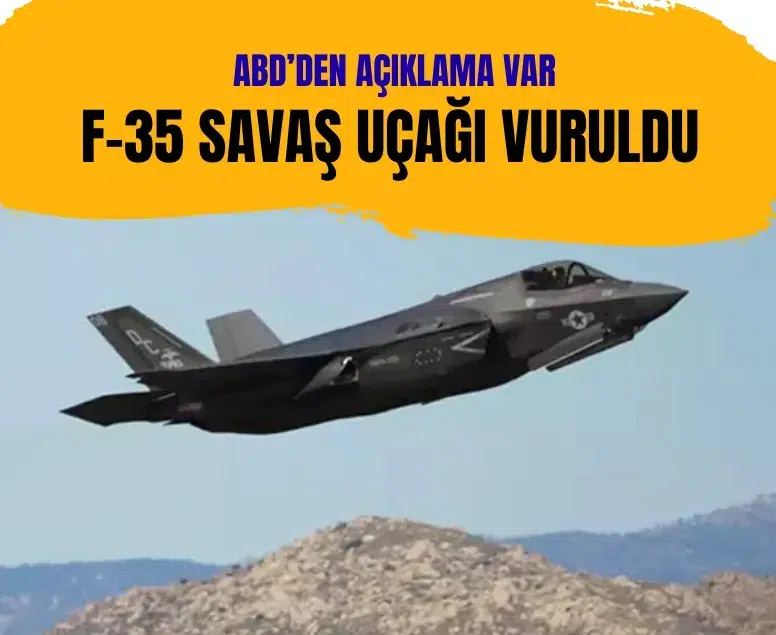 CNN duyurdu: İran ABD'nin F-35'ini vurdu acil iniş yaptı