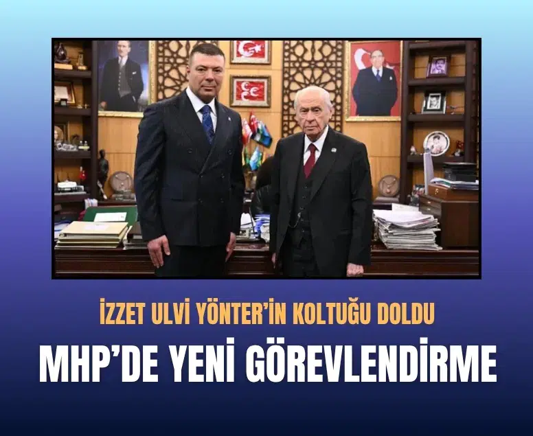 MHP’de yeni görevlendirme: Genel Başkan Yardımcılığına Özgür Bayraktar getirildi