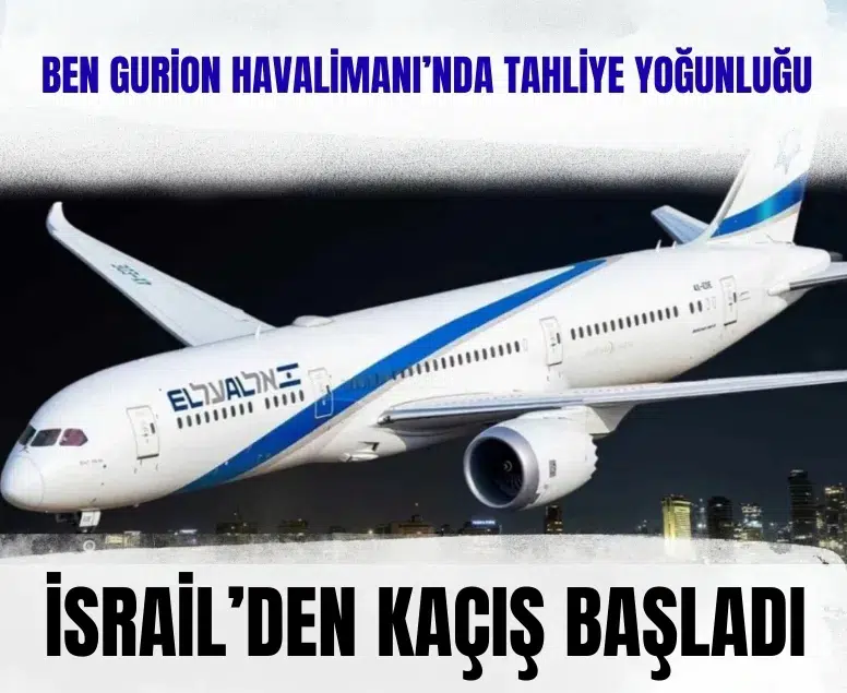 İsrail’den kaçış başladı: Uçak biletleri 500 dolara dayandı