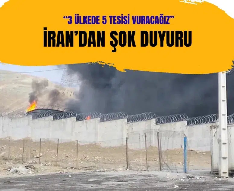 İran’dan kritik hamle: 3 ülkede 5 tesis hedefte