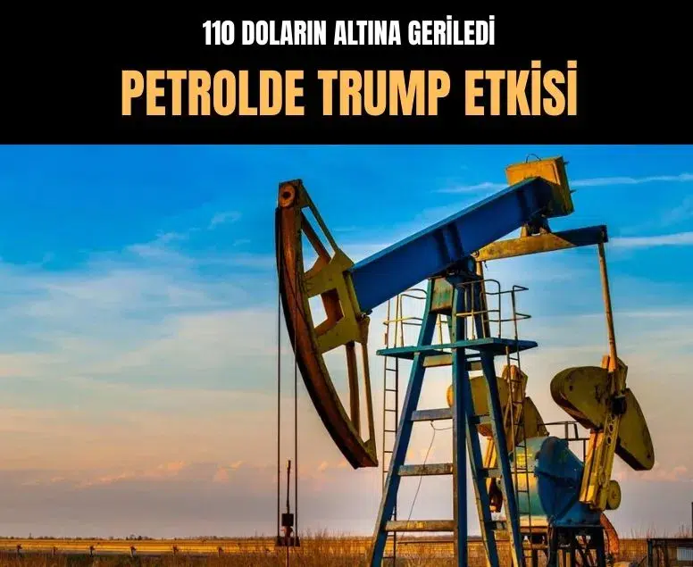 Brent petrol sert dalgalandı, 110 doların altı görüldü