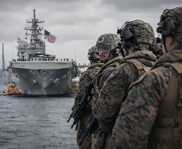 Orta Doğu’da tansiyon yükseliyor: ABD’nin dev çıkarma gemisi bölgede!