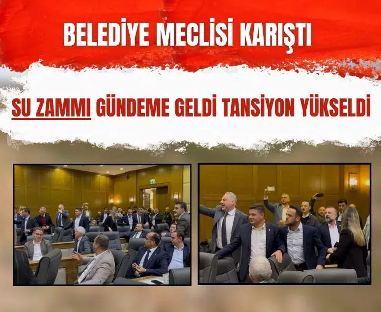 Bursa Büyükşehir Meclisi’nde ‘su zammı’ tekrar gündeme geldi, tansiyon yükseldi