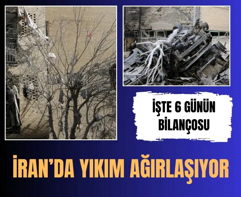 Tahran’da savaşın izleri derinleşiyor: ABD ve İsrail saldırıları başkenti enkaz alanına çevirdi