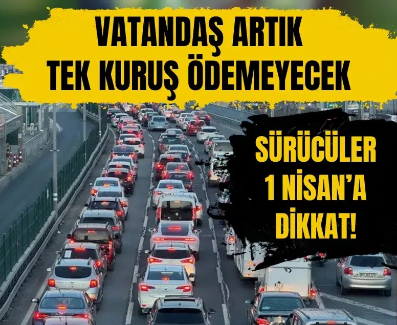 SEDDK’dan sürücüleri ilgilendiren yeni uygulama! Vatandaş artık tek kuruş ödemeyecek!