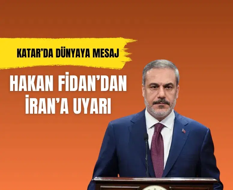 Hakan Fidan’dan Katar’da net mesaj