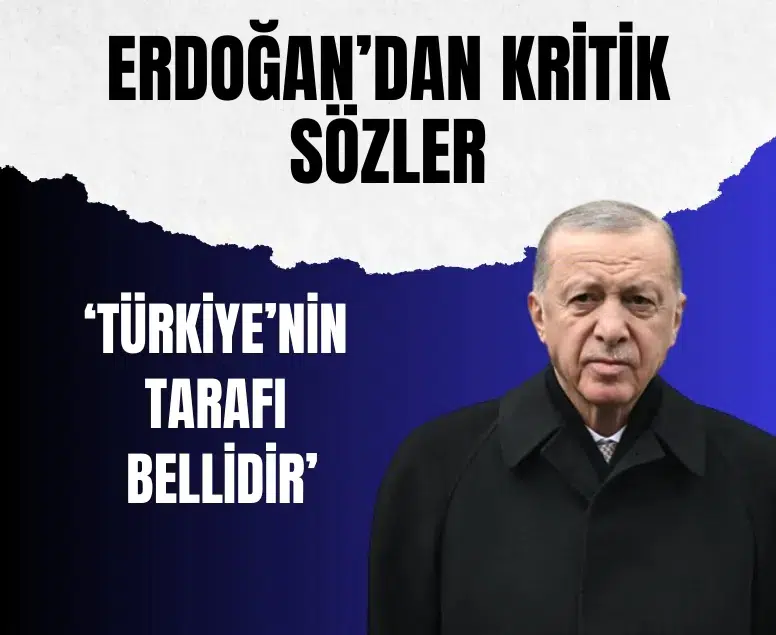 Erdoğan’dan met mesaj: Türkiye sulh ve sükunun tarafında