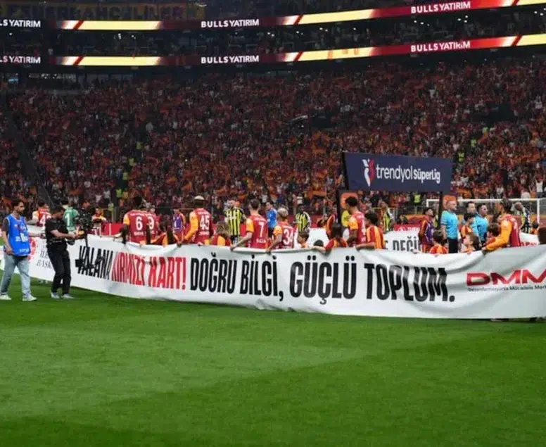 Derbide 'gerçek' mesajı: Aslan ve Kanarya dezenformasyona karşı el ele!