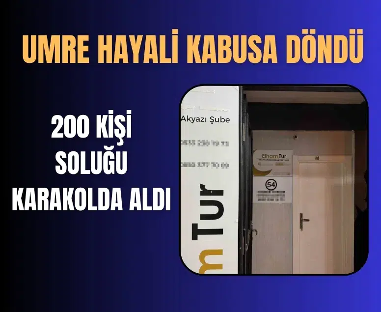 Umre hayali kabusa döndü: 200 kişi dolandırıldığını iddia ederek soluğu karakolda aldı