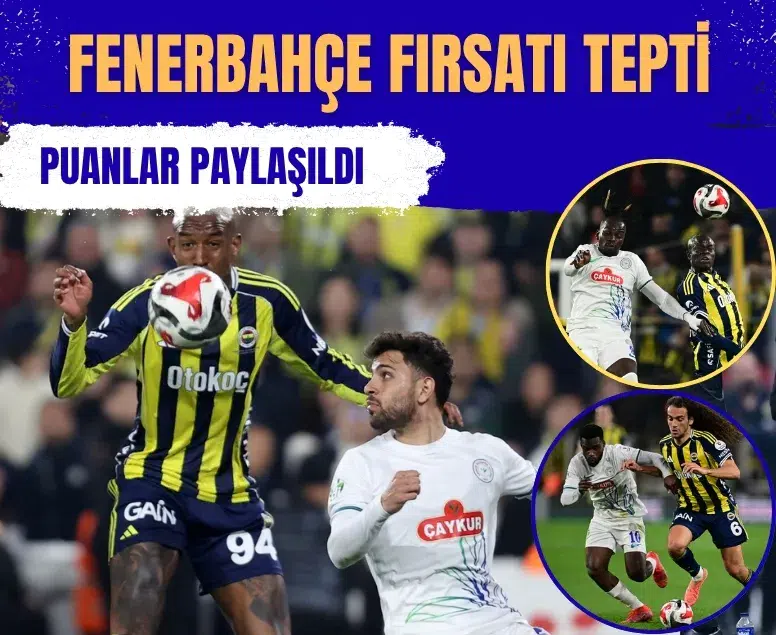 Fenerbahçe liderlik şansını 90+8'de tepti: Kadıköy'de puanlar paylaşıldı