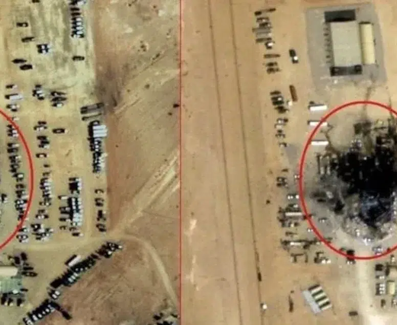 Trump 'bitti' dedi istihbarat duruyor dedi: İran’ın gizli cephaneliği uyduya yakalandı!