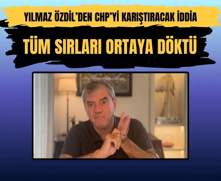 Yılmaz Özdil'den CHP'li iki isim hakkında 'tehdit ve mesaj' iddiası