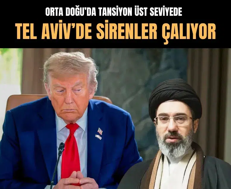 Tel Aviv’de sirenler çaldı! Orta Doğu'da tansiyon yükseldi