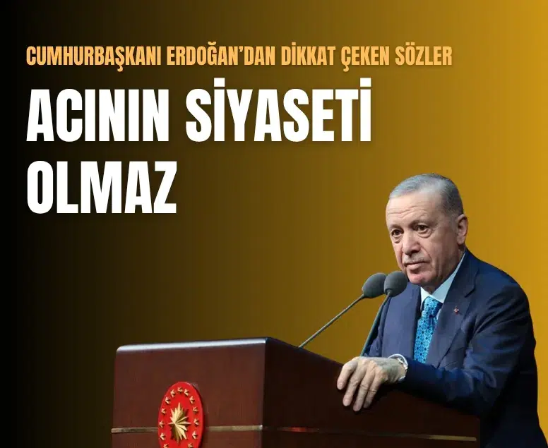 Cumhurbaşkanı Erdoğan'dan çarpıcı açıklamalar