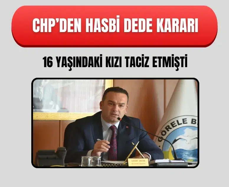 CHP YDK’dan Görele Belediye Başkanı Hasbi Dede hakkında ihraç kararı