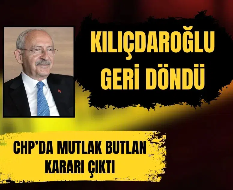 Ankara Bölge Adliye Mahkemesi CHP'nin 38. Olağan Kurultayı'nı iptal etti