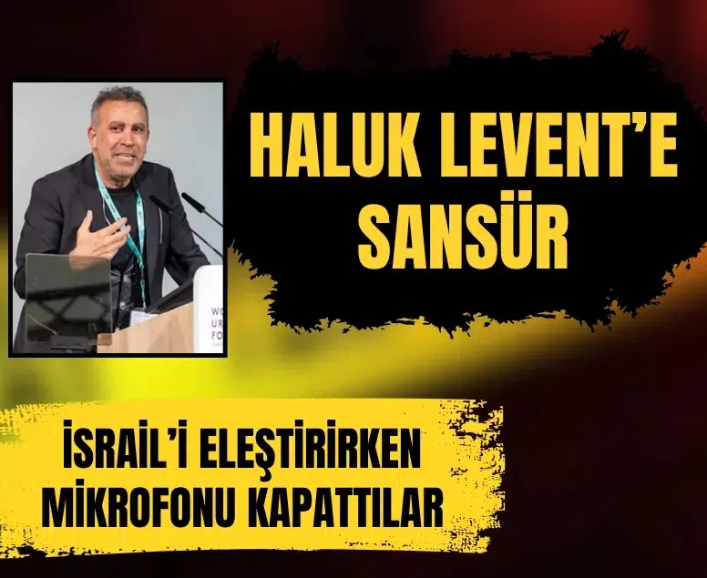 Haluk Levent'e Bakü'deki BM kürsüsünde Filistin sansürü uygulandı