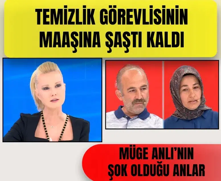 Müge Anlı'da gündem olan temizlik görevlisi maaşı tartışma yarattı