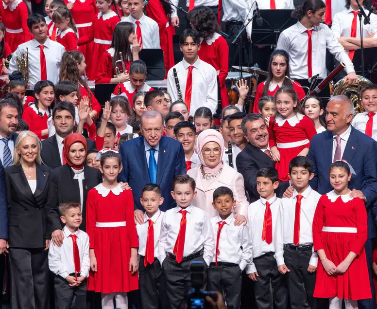 Cumhurbaşkanlığı Çocuk Orkestrası ve Korosu 19 Mayıs repertuvarını tamamladı!