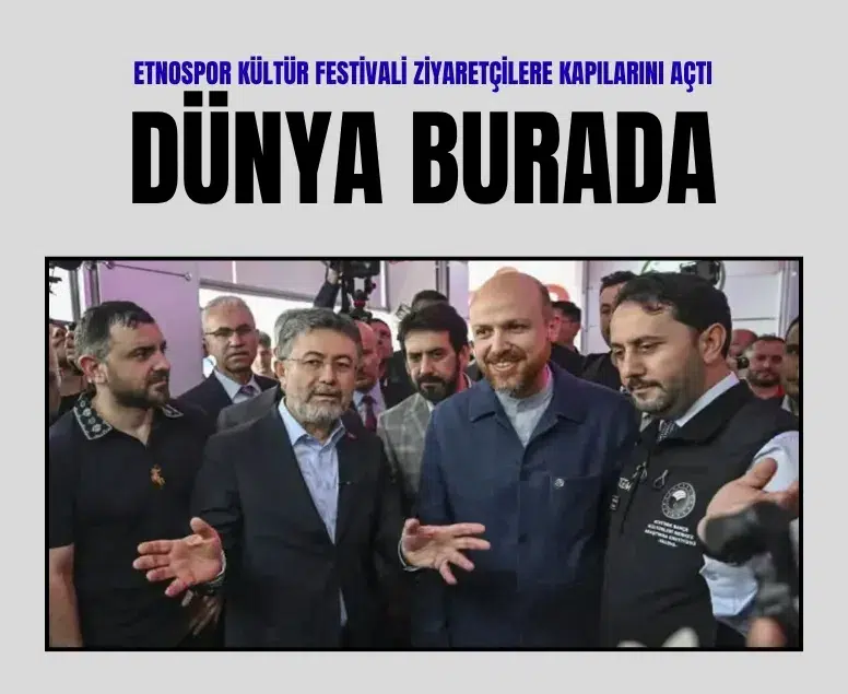 Etnospor Birliği Başkanı Bilal Erdoğan'dan Atatürk Havalimanı'na davet