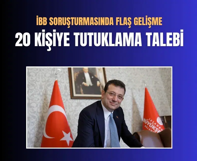 İBB iştiraki Ağaç A.Ş. soruşturmasında 20 kişi için tutuklama talebi