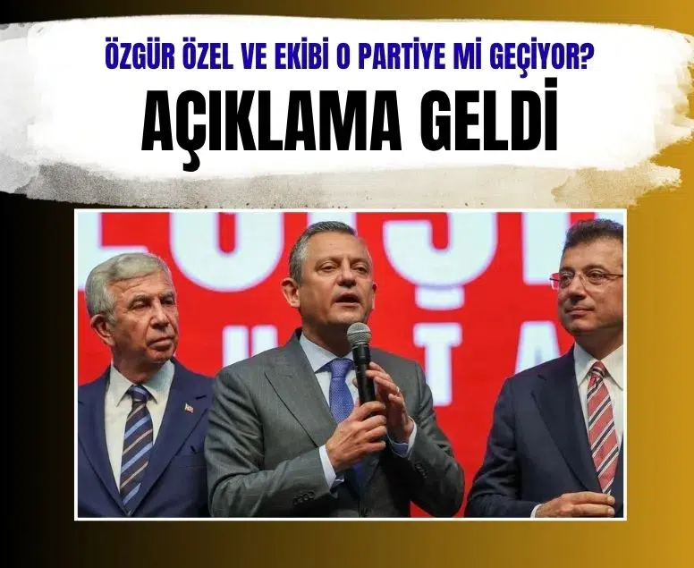 Müsavat Dervişoğlu Özgür Özel ve ekibinin İYİ Parti'ye geçeceği iddiasını yalanladı
