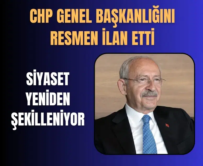 Kemal Kılıçdaroğlu sosyal medya hesabındaki unvanını CHP Genel Başkanı olarak güncelledi