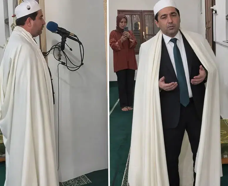 Diplomatik ziyarette beklenmedik an: Türk büyükelçi Cezayir'de ezan okudu!